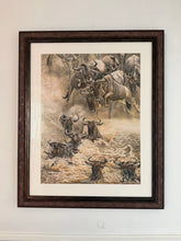 Load image into Gallery viewer, Original drawing - The Great Migration - Framed