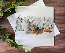 Load image into Gallery viewer, Animal Christmas Cards 2024 - Pack of 10 designs